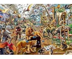 Ecost prekė po grąžinimo Ravensburger dėlionė 16996 - Chaosas galerijoje - 1000 dalių dėlionė suaugu (Atnaujinta)