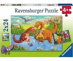 Ecost prekė po grąžinimo Ravensburger vaikų dėlionė 05030 - Žaidžiantys dinozaurai - dėlionė vaikams (Atnaujinta)