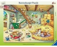 Ecost prekė po grąžinimo Ravensburger vaikų dėlionė 05092 - Ūkio gyventojai - rėmelio dėlionė vaikam (Atnaujinta)