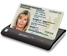 Ecost prekė po grąžinimo Reiner SCT Cyberjack RFID pagrindas NPA intelektualiųjų kortelių skaitytuva (Atnaujinta)