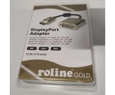 Ecost prekė po grąžinimo ROLINE GOLD 4K DPDVI adapteris Active v1.2 DP ST DVI BU, mažmeni (Atnaujinta)