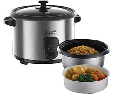 Ecost prekė po grąžinimo, Russell Hobbs Cooking 10 puodelių, 700 W, 1,8 l, pridedama mentelė ir ment (Atnaujinta)