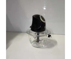 Ecost prekė po grąžinimo Russell Hobbs Mini Electric Chopper [Glass Jar incl. Storage Lid] Matt Blac (Atnaujinta)