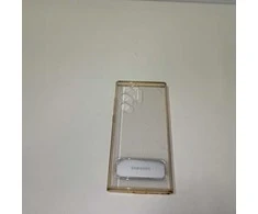 Dėklas Ecost prekė po grąžinimo Samsung Clear Standing Cover, Išmanusis telefonas Cover EF-JS908 for Galaxy S22 Ultr (Atnaujinta)