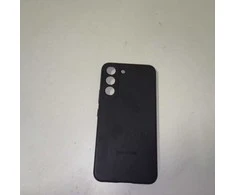 Ecost prekė po grąžinimo Samsung silikoninis telefono dėklas Galaxy S22 5G, juodas (Atnaujinta)