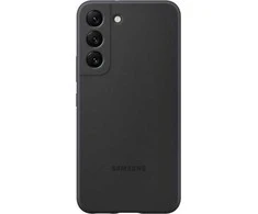 Ecost prekė po grąžinimo Samsung silikoninis telefono dėklas Galaxy S22 5G, juodas (Atnaujinta)