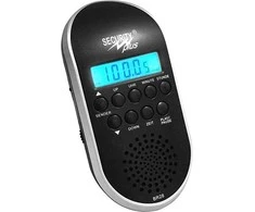 Ecost prekė po grąžinimo Saugumas ir dviračių radijas BR 28, juodas / sidabras, 14001101 (Atnaujinta)