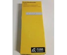 Ecost prekė po grąžinimo Schellenberg 20019 Radio-controlled Handheld Transmitter 1 Channel Juodas (Atnaujinta)