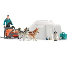 Ecost prekė po grąžinimo schleich 42624 Antarctic Expedition Nat Geo, for Children from 3+ Years, Wi (Atnaujinta)