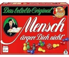 Ecost prekė po grąžinimo Schmidt Spiele 49020 „Žmogau, nesinervink“ jubiliejinis leidimas, su medinė (Atnaujinta)