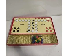 Ecost prekė po grąžinimo Schmidt Spiele 49020 „Žmogau, nesinervink“ jubiliejinis leidimas, su medinė (Atnaujinta)