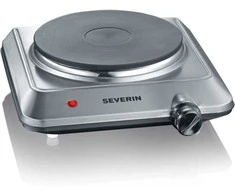 Ecost prekė po grąžinimo Severin hotplate, mass hob (1x Ø 18 cm), stepless temperature setting, DK 1 (Atnaujinta)