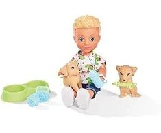 Ecost prekė po grąžinimo Simba Evi Love Timmy su mielais drabužiais, dviem šunimis ir daugybe priedų (Atnaujinta)