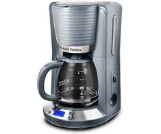 Ecost prekė po grąžinimo, Skaitmeninis kavos aparatas Russell Hobbs Inspire, pilkos spalvos (Atnaujinta)