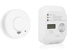 Ecost prekė po grąžinimo Smartwares FSE-19203 Smoke Co Detector Set, Weiß, 1 Piece (Atnaujinta)