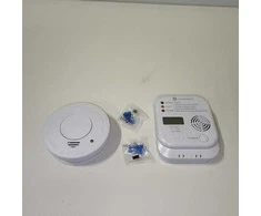 Ecost prekė po grąžinimo Smartwares FSE-19203 Smoke Co Detector Set, Weiß, 1 Piece (Atnaujinta)