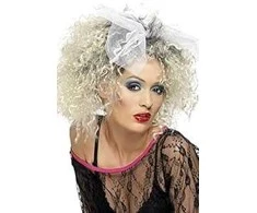 Ecost prekė po grąžinimo Smiffys unisex blondinė perukas, universalaus dydžio (Atnaujinta)