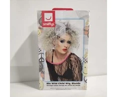 Ecost prekė po grąžinimo Smiffys unisex blondinė perukas, universalaus dydžio (Atnaujinta)
