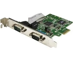 Ecost prekė po grąžinimo StarTech.com Serial PCI Express korta su 2 DB9 prievadais, UART 16C1050, RS (Atnaujinta)