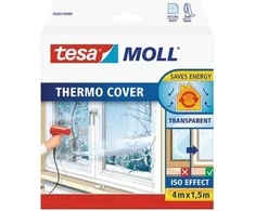 Ecost prekė po grąžinimo Tesamoll thermal cover window insulation filmas, transparent insulation filmas (Atnaujinta)