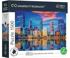 Dėlionė Ecost prekė po grąžinimo Trefl 26190 1500 dalių, storas kartonas, bio, miesto peizažas, dangoraižiai (Atnaujinta)