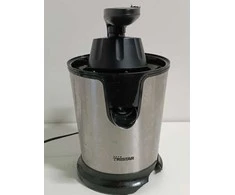 Sulčiaspaudė Ecost prekė po grąžinimo Tristar CP-3002 Citrus Juicer, 85 Watt, 2 Cones, Pulp Filter, Juodas/Stainle (Atnaujinta)
