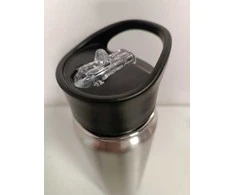 Gertuvė Ecost prekė po grąžinimo Vinsun Stainless Steel Drinking Bottle 750 ml - 3 Lids - Leak-Proof, Suitab (Atnaujinta)