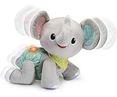 Ecost prekė po grąžinimo VTech Baby Crawling with Me Drambliukas - interaktyvus pliušinis žaislas (Atnaujinta)