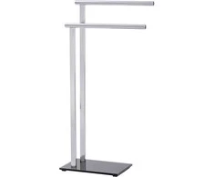 Ecost prekė po grąžinimo Wenko Lava rankšluosčių stendas 42 x 81 x 20 cm blizgus nerūdija (Atnaujinta)