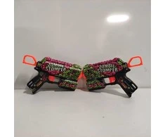 Ecost prekė po grąžinimo X-Shot Skins Flux, Zombie Stomper, putplasčio strėlyčių šautuvas (2 pakuotė (Atnaujinta)