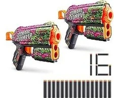 Ecost prekė po grąžinimo X-Shot Skins Flux, Zombie Stomper, putplasčio strėlyčių šautuvas (2 pakuotė (Atnaujinta)