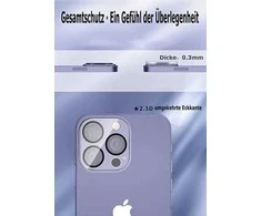 Ecost prekė po grąžinimo YOFOKO fotoaparato ekrano apsauga, suderinama su iPhone 14 Pro 6,1 colio / (Atnaujinta)