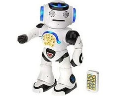 Lexibook Ecost prekė po grąžinimo Powerman Max nuotolinio valdymo vaikščiojantis kalbantis žaislinis robotas (Atnaujinta)