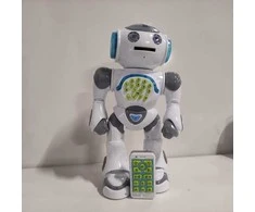 Lexibook Ecost prekė po grąžinimo Powerman Max nuotolinio valdymo vaikščiojantis kalbantis žaislinis robotas (Atnaujinta)
