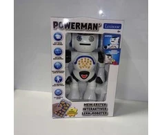 Lexibook Ecost prekė po grąžinimo Powerman Max nuotolinio valdymo vaikščiojantis kalbantis žaislinis robotas (Atnaujinta)