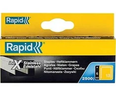 Rapid Ecost prekė po grąžinimo Greitas 11830726 Pro 13 13/6 mm Fineline kabės (dėžutė 2500) (Atnaujinta)