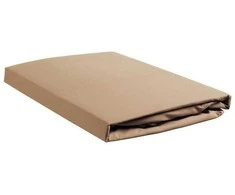 Ambiante Cotton Uni HL Khaki paklodė su guma Čiužinio dydis - 200x200 cm