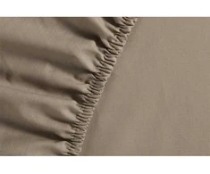 Ambiante Jersey HL Taupe Paklodė su guma Čiužinio dydis - 180x200 cm