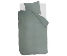 Ambiante Patalynės komplektas Cotton Uni Žalias Pagalvės matmenys - 50x70 cm, Antklodės matmenys - 140x200 cm