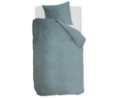 Ambiante Patalynės komplektas Cotton Uni Mėlyna Pagalvės matmenys - 50x70 cm, Antklodės matmenys - 200x200 cm