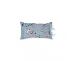Patalynės komplektas Dekoratyvinė pagalvė Pip Studio Bamboo Blossom Light Mėlyna Pagalvės matmenys - 35x60 cm