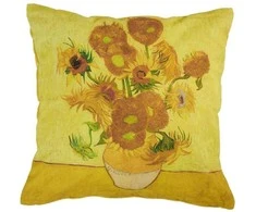 Dekoratyvinė pagalvė Van Gogh Museum Sunflower Geltona Pagalvės matmenys - 45x45 cm