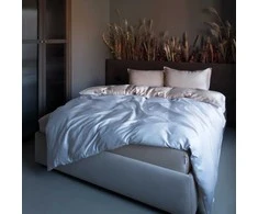 Fejos Namai BOHEMIA SQUARE PREMIUM satino paklodė su guma Čiužinio dydis - 180x200 cm