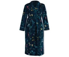 Pip Studio Chalatas Les Fleurs Dark Mėlyna Chalato dydis - L