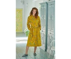 Pip Studio Chalatas Les Fleurs Geltona Chalato dydis - L