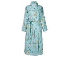 Pip Studio Chalatas Les Fleurs Mėlyna Chalato dydis - XL