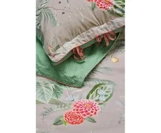 Pip Studio Floris Khaki patalynės komplektas Pagalvės matmenys - 50x70 cm, Antklodės matmenys - 200x220 cm