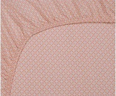 Pip Studio Paklodė su guma Cross Stich Coral Čiužinio dydis - 90x200 cm
