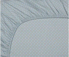 Pip Studio Paklodė su guma Cross Stich Pilkas Mėlyna Čiužinio dydis - 90x200 cm