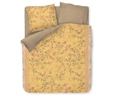 Pip Studio Perkelio patalynės komplektas Bodhi Flower Geltona Pagalvės matmenys - 50x70 cm, Antklodės matmenys - 140x200 cm